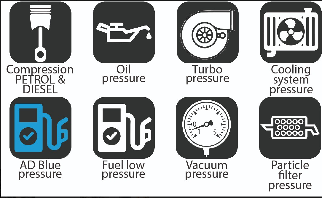 UNIVERSAL DIGITAL PRESSURE TESTER HU35025 DiagnoseDan