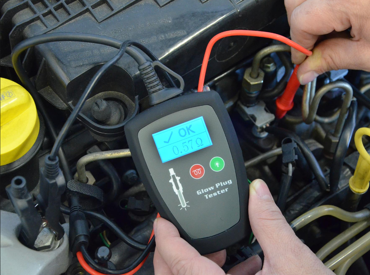 MULTIVOLTAGE GLOW PLUG TESTER Ref HU35006 DiagnoseDan