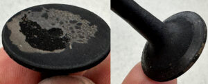 Soot on cylinder 2 exhaust valve 